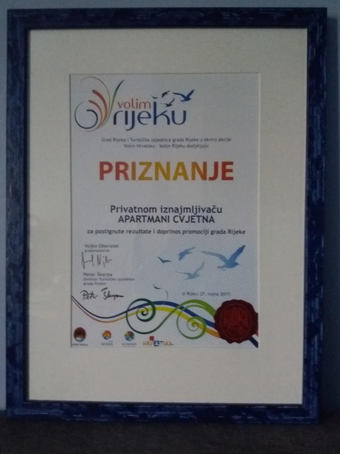 Apartment Cvjetna Rijeka Eksteriør bilde